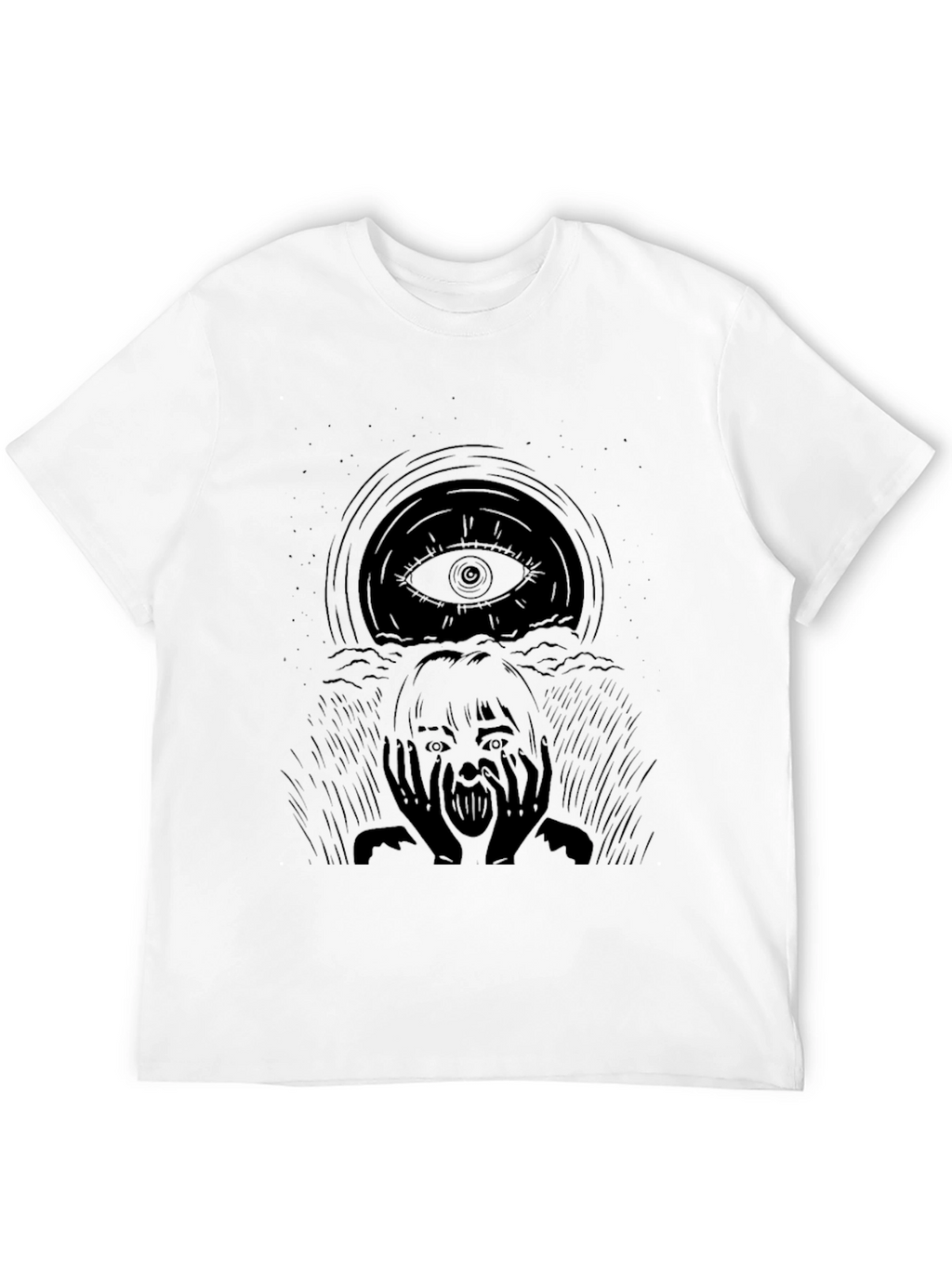 Eye Scream Graphic Tee - Black
