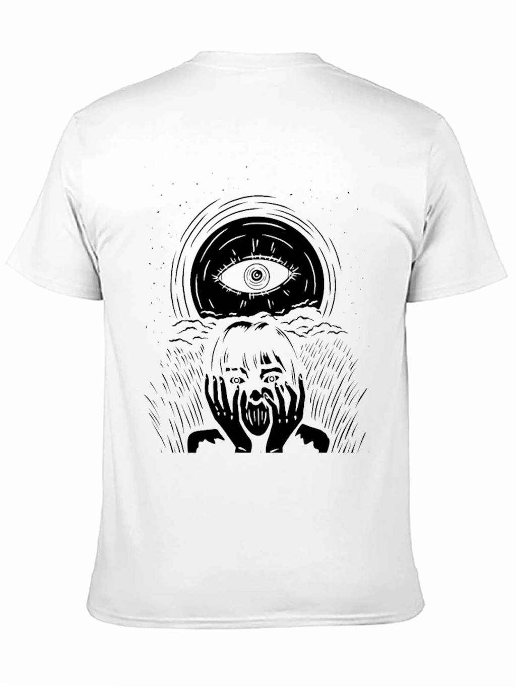 Eye Scream Graphic Tee - Black