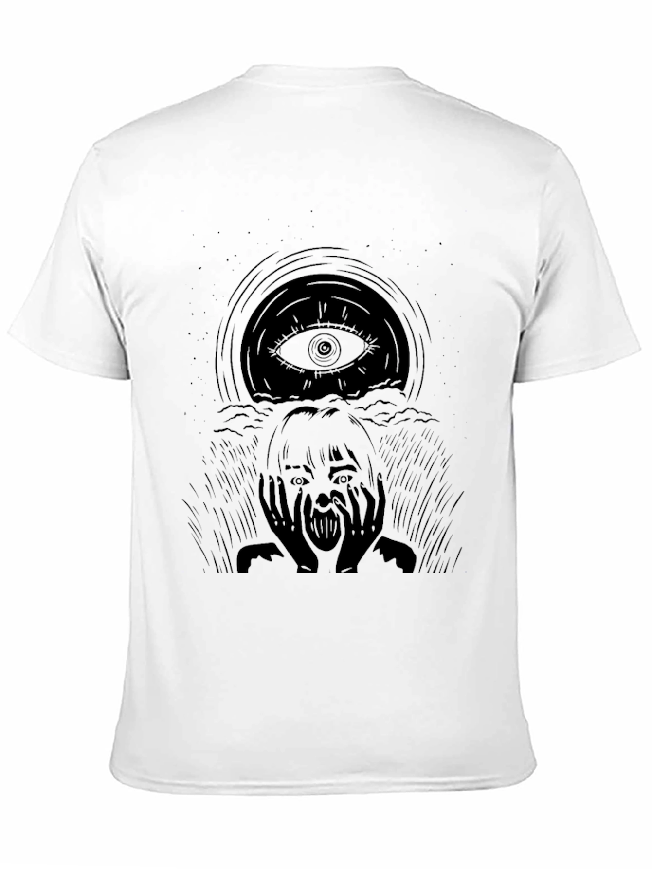 Eye Scream Graphic Tee - Black