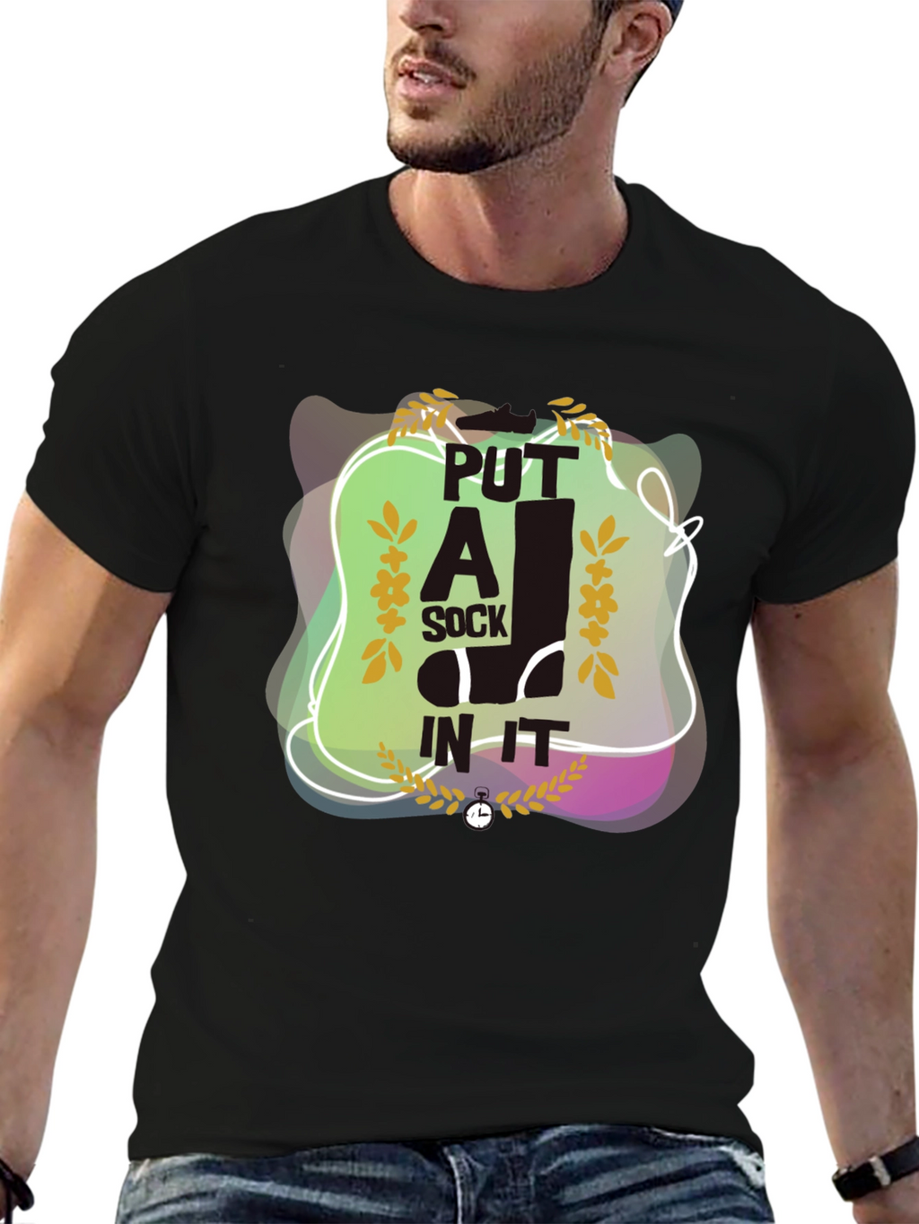 Put A Sock In It Graphic T-Shirt