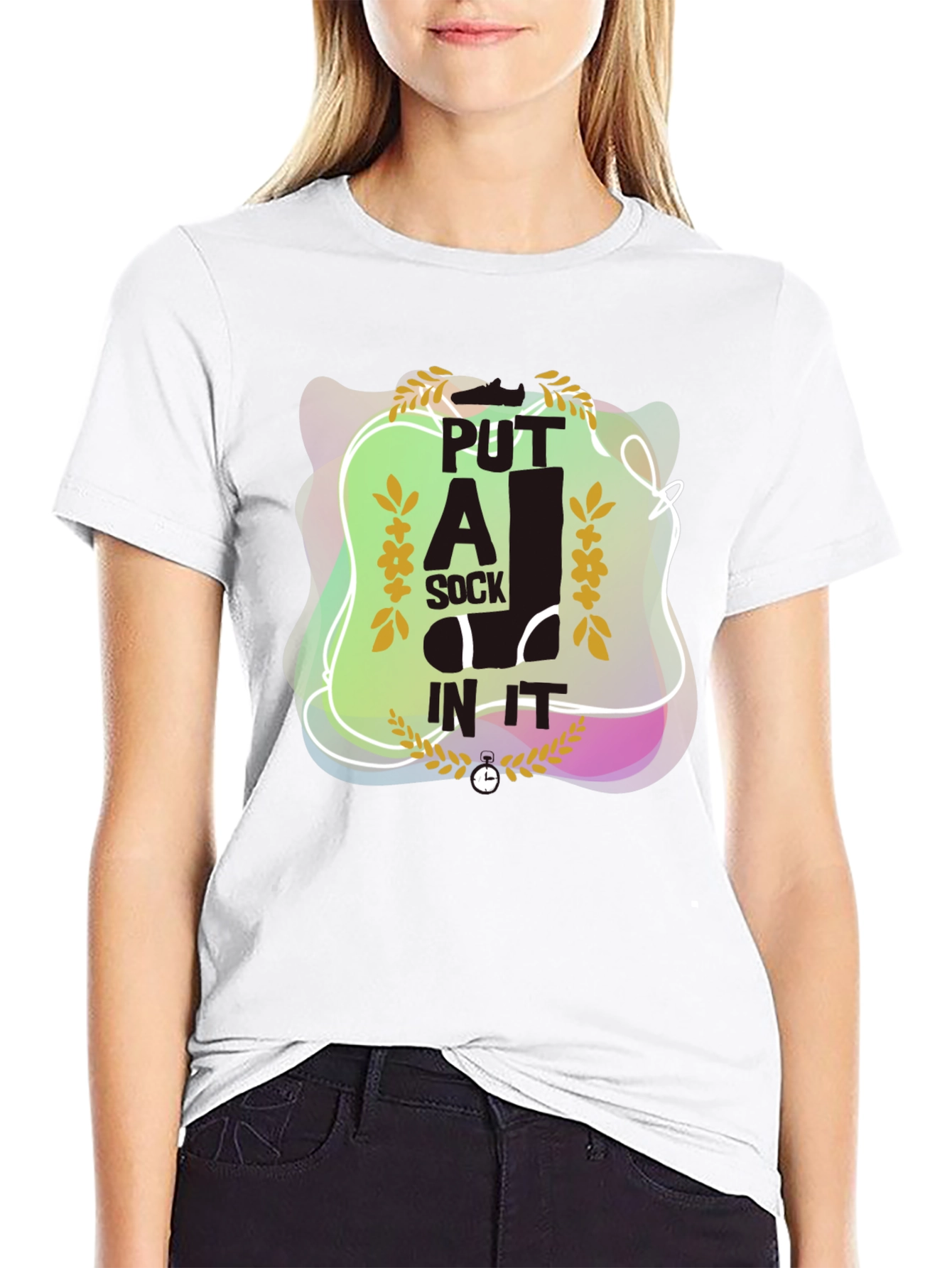 Put A Sock In It Graphic T-Shirt