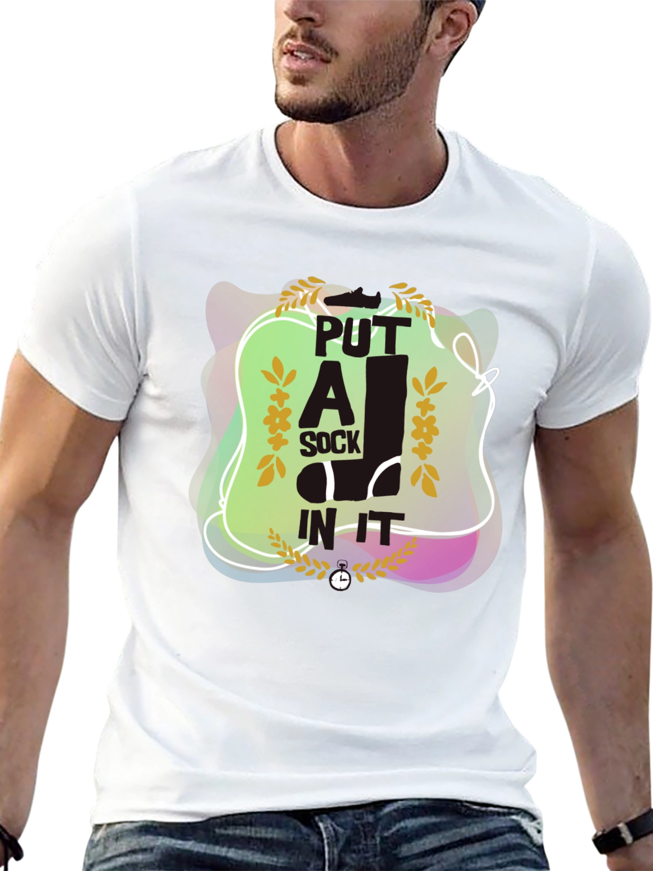 Put A Sock In It Graphic T-Shirt