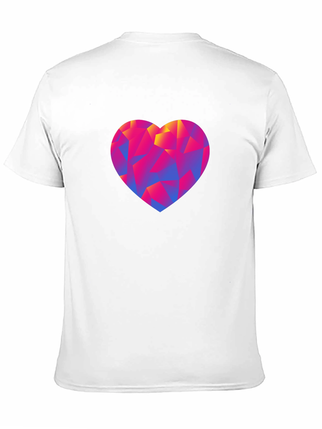 Geometric Heart Graphic Tee - Modern Love