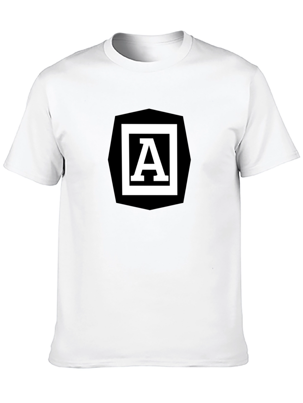 Angular A Logo Black T-Shirt