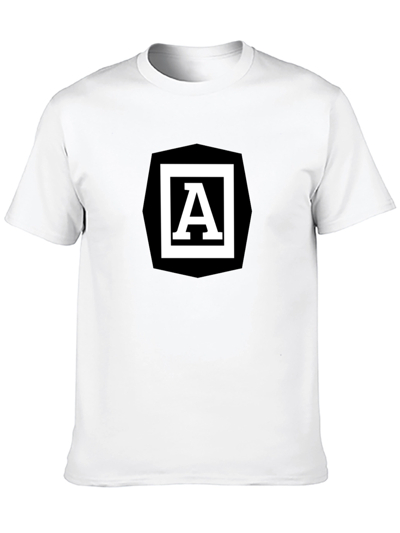 Angular A Logo Black T-Shirt