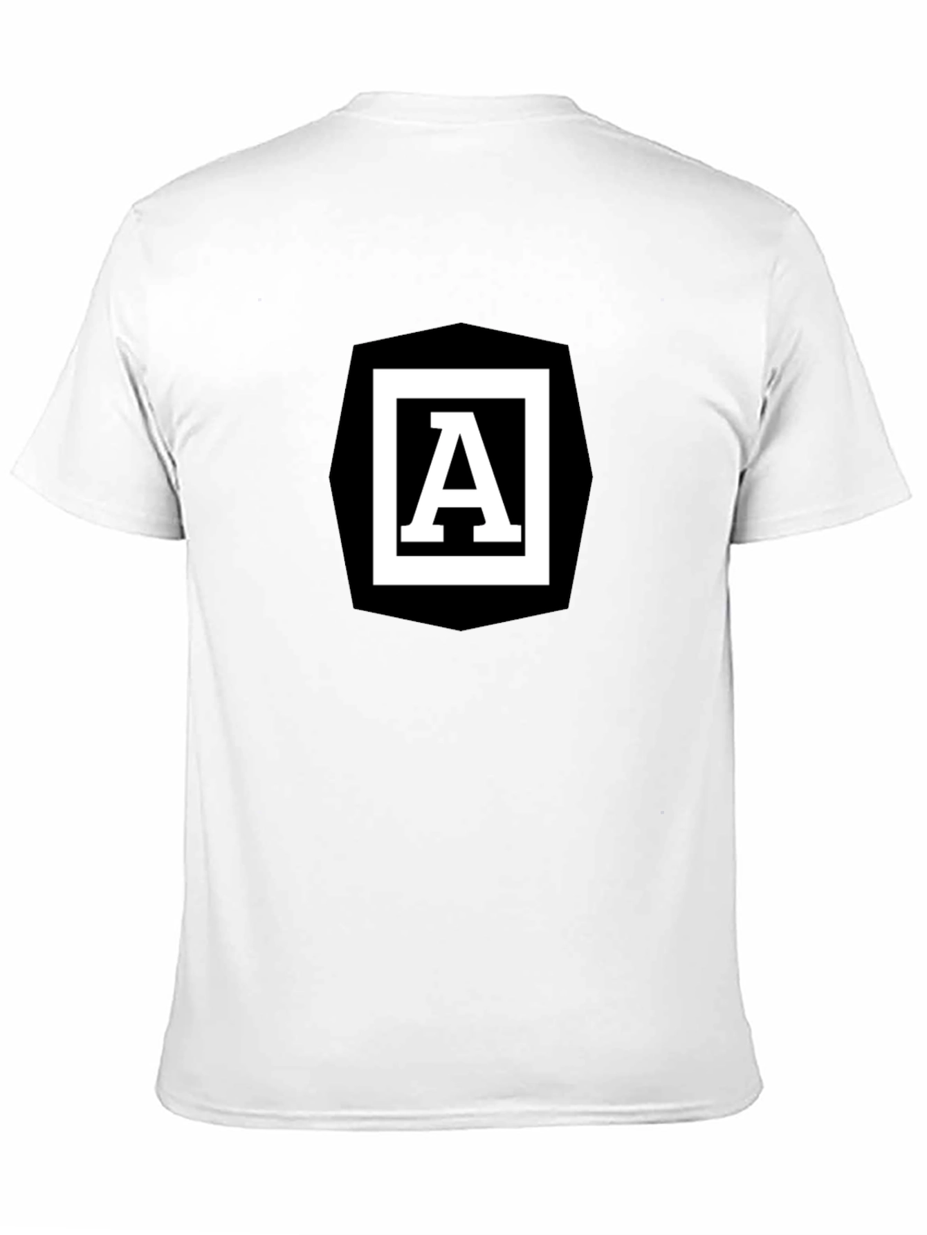 Angular A Logo Black T-Shirt