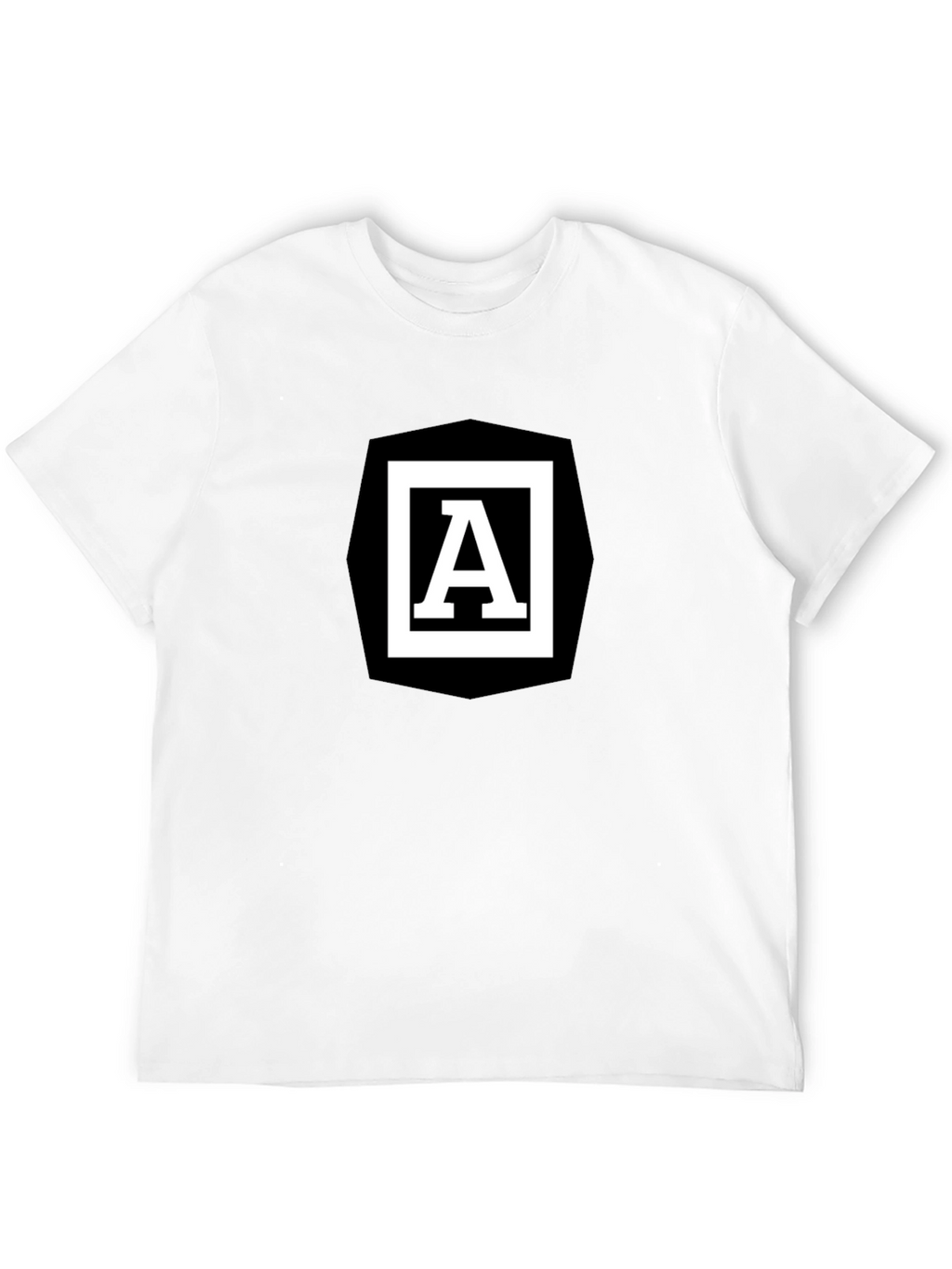 Angular A Logo Black T-Shirt