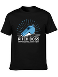 Pitch Boss Whistle Graphic T-Shirt