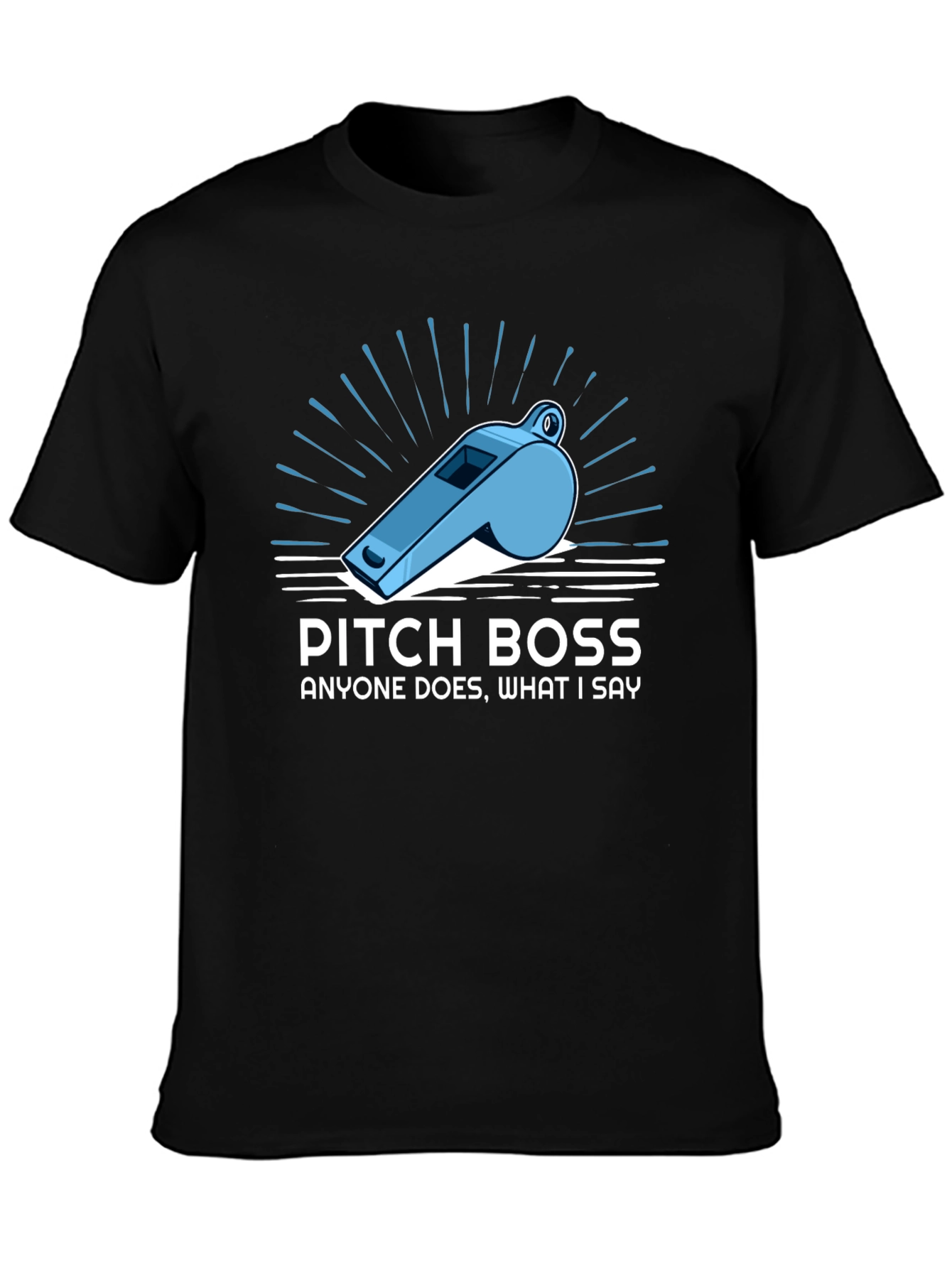 Pitch Boss Whistle Graphic T-Shirt