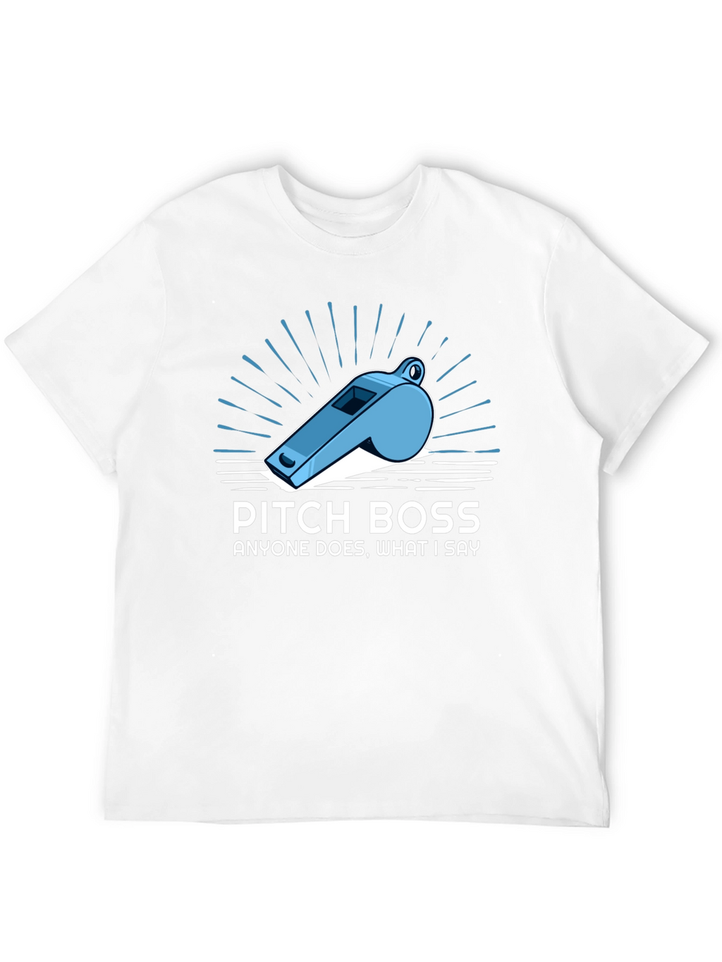 Pitch Boss Whistle Graphic T-Shirt