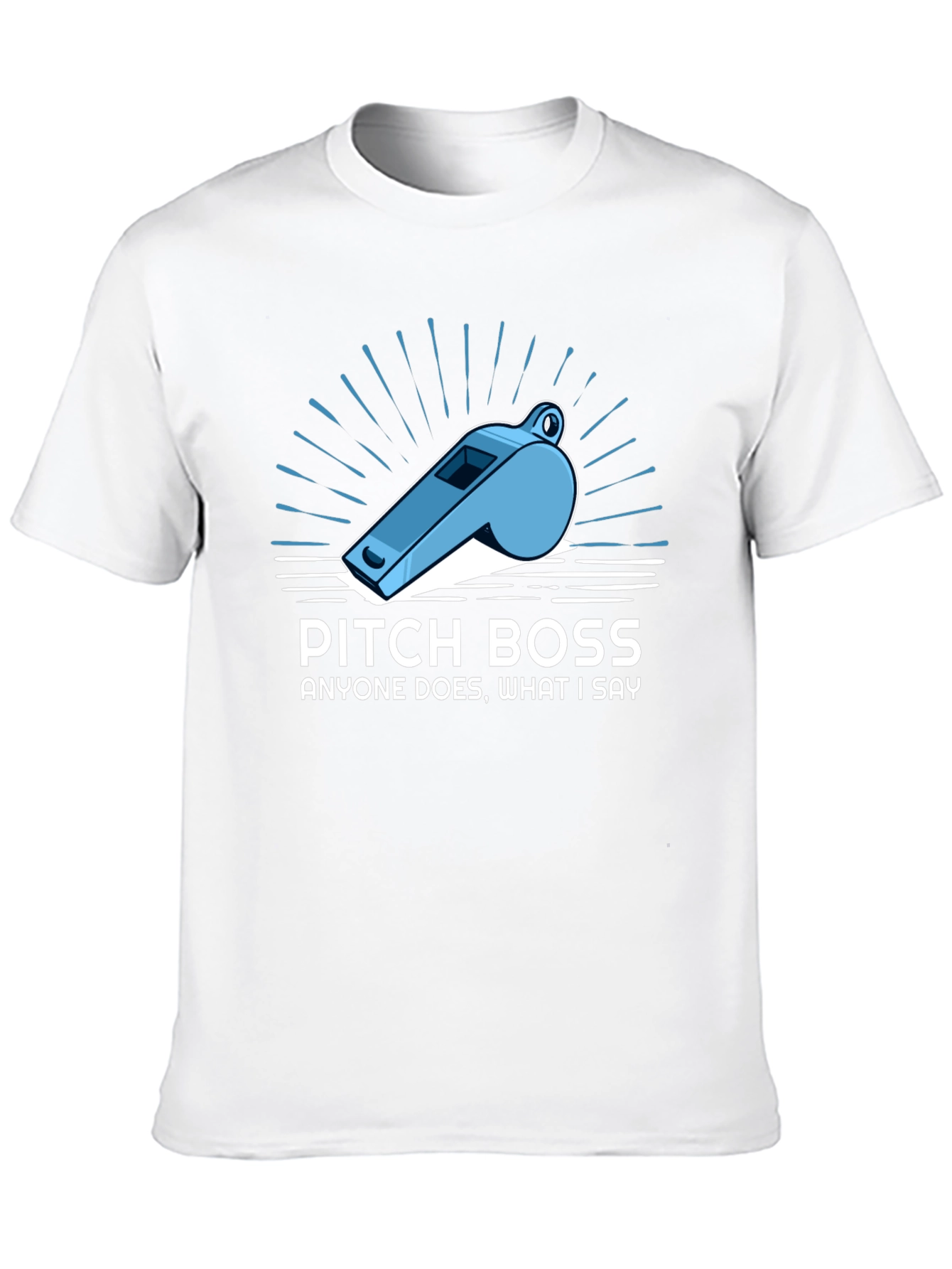Pitch Boss Whistle Graphic T-Shirt