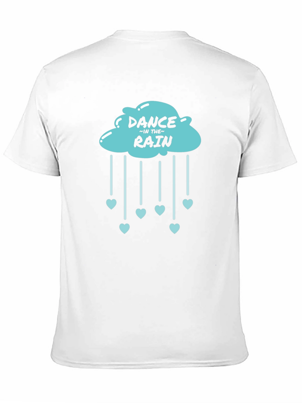 Dance in the Rain Cloud Heart Tee - Black