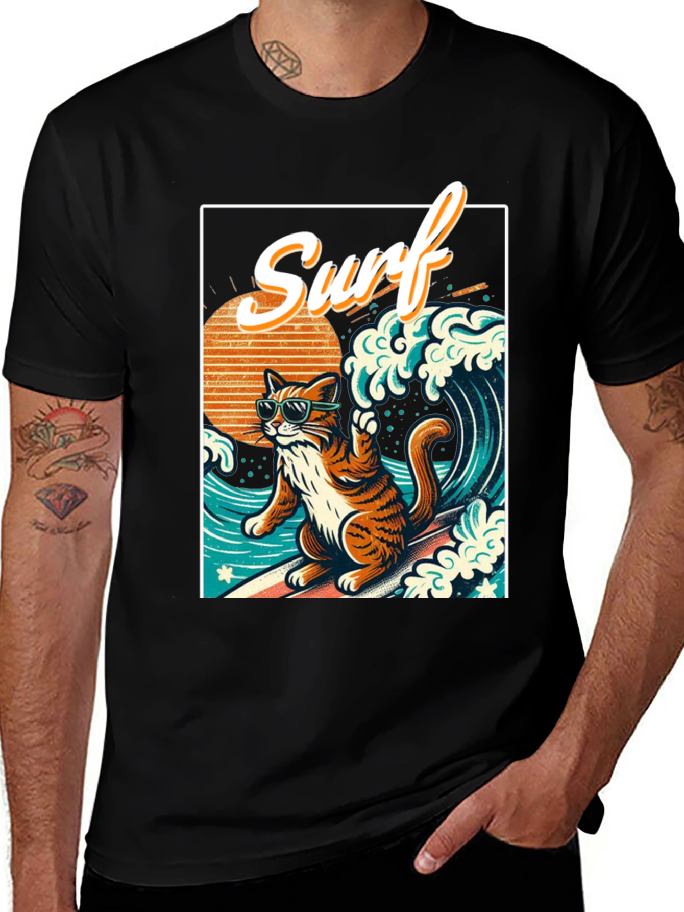 Surf Cat T-Shirt