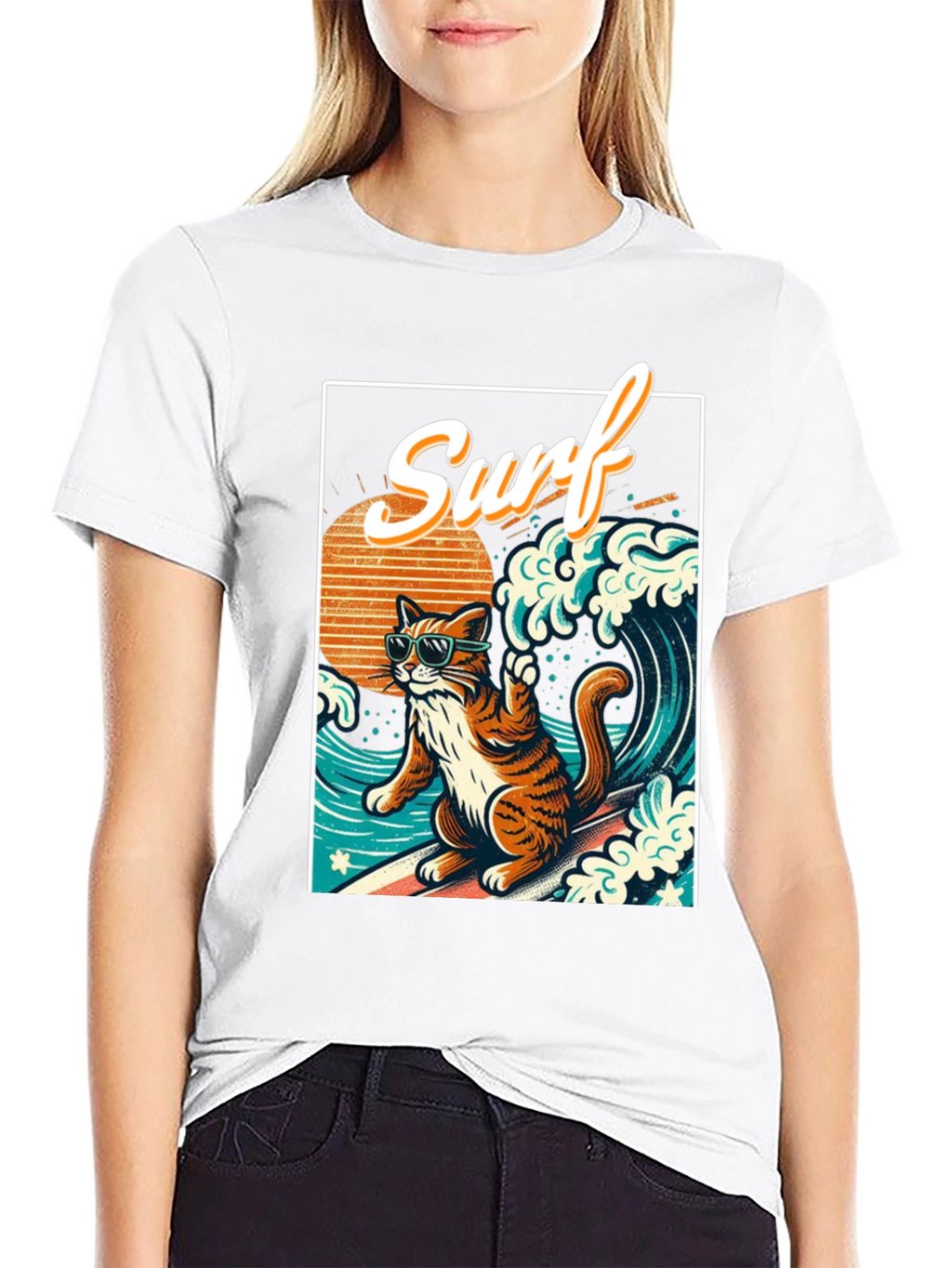 Surf Cat T-Shirt