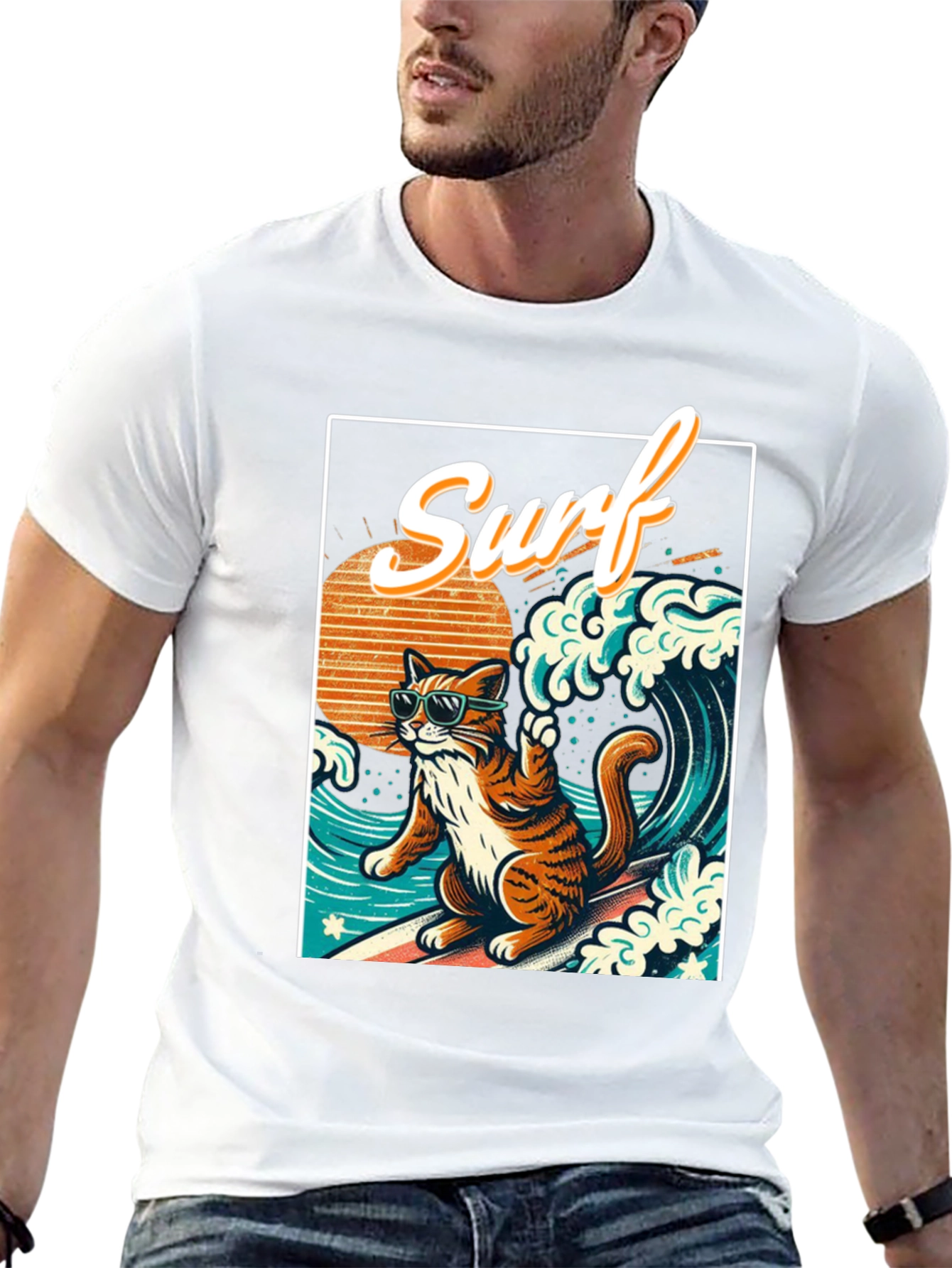 Surf Cat T-Shirt