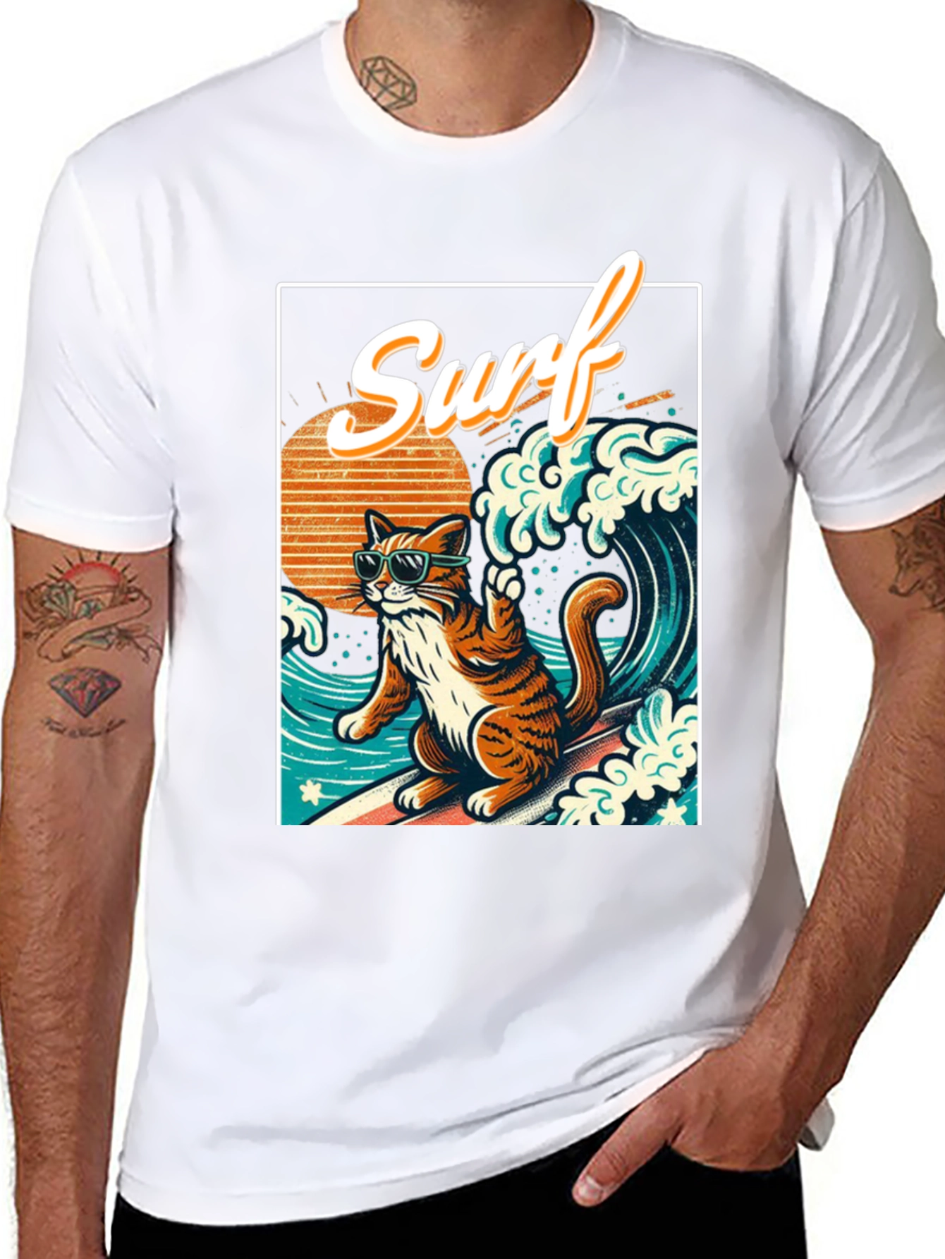 Surf Cat T-Shirt