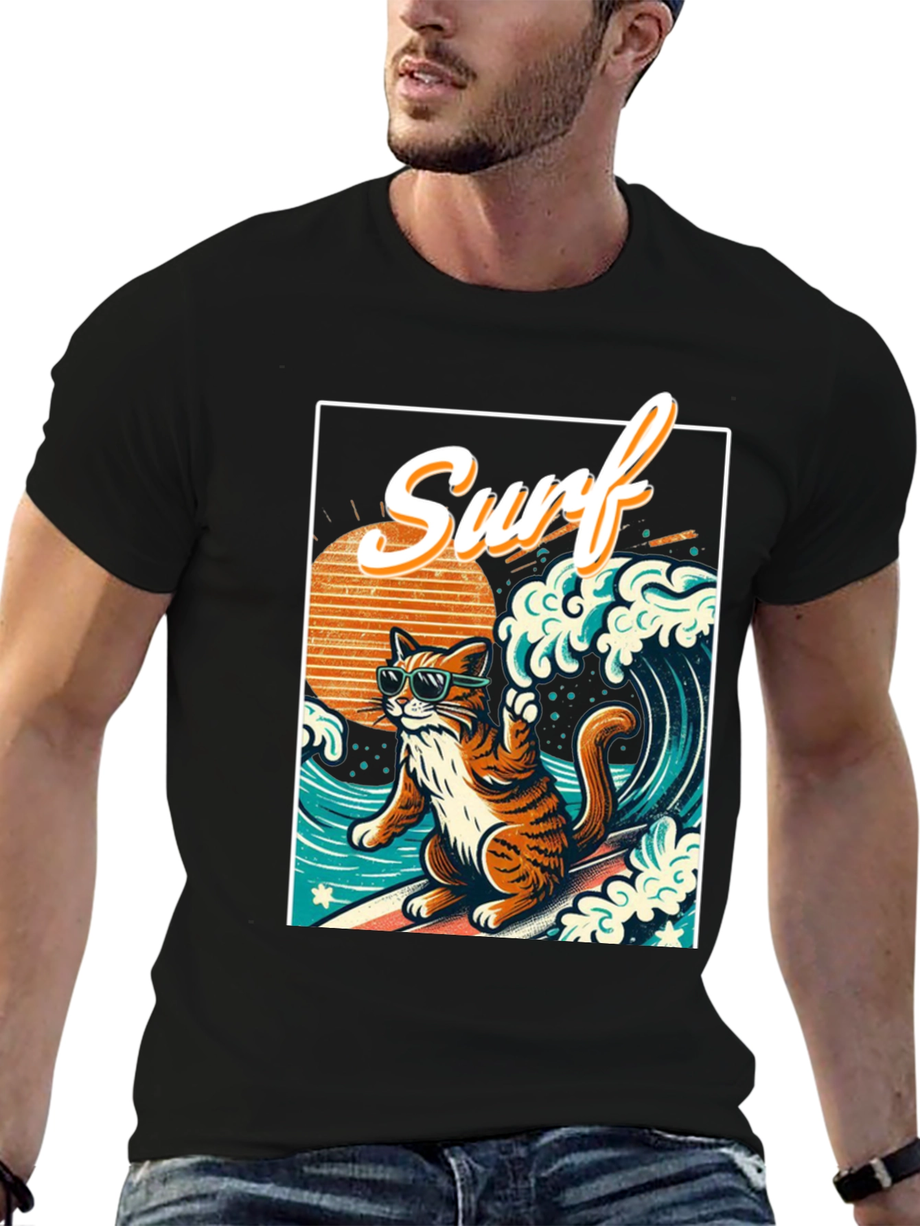 Surf Cat T-Shirt