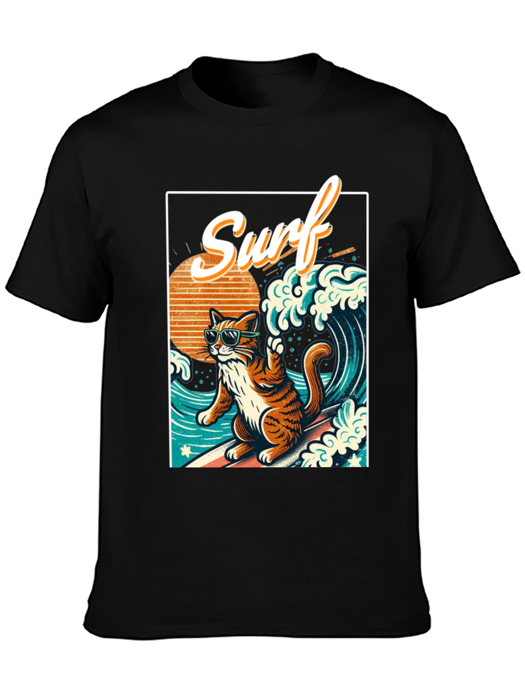 Surf Cat T-Shirt