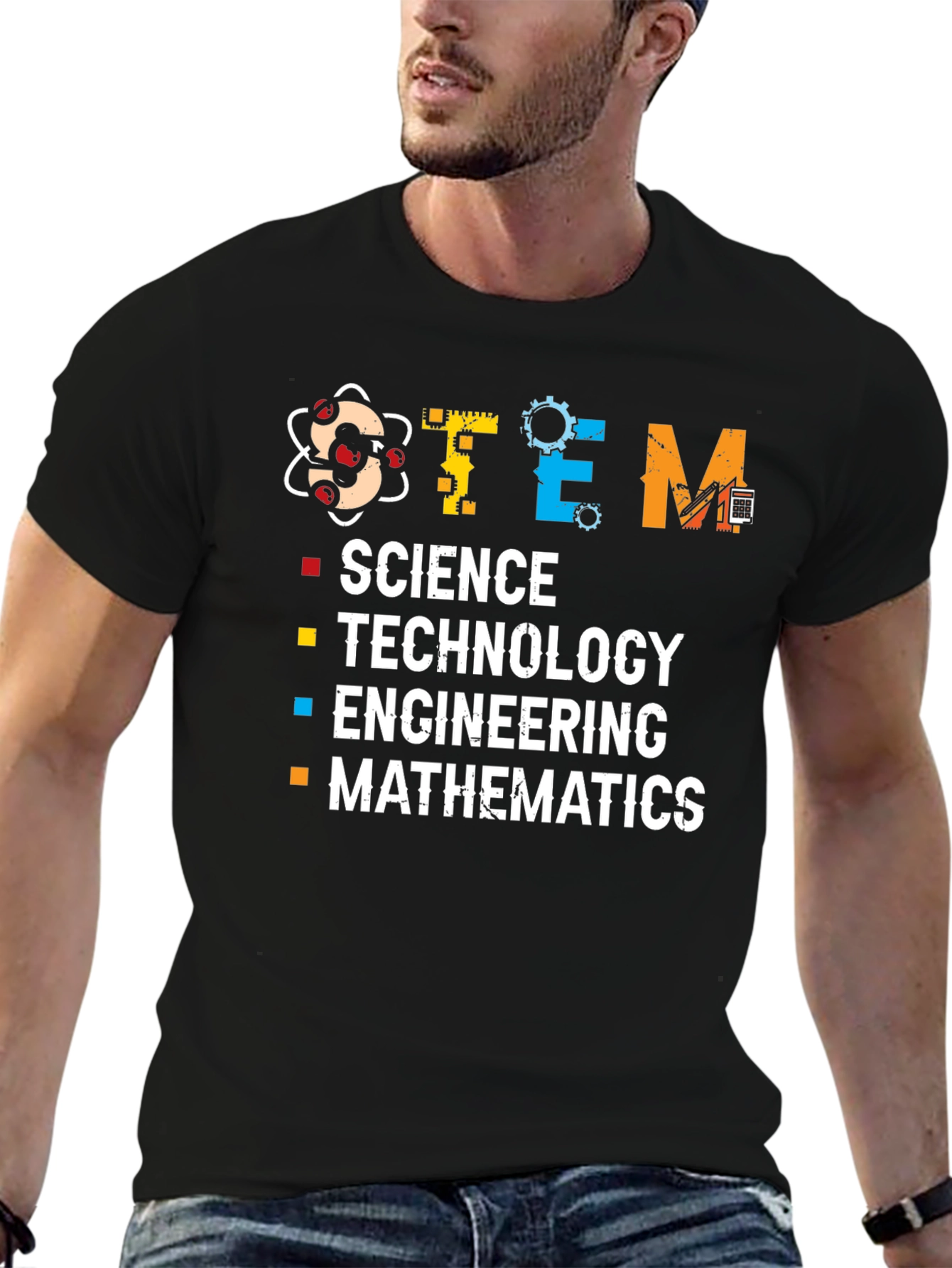 STEM Science Technology Engineering Mathematics T-Shirt