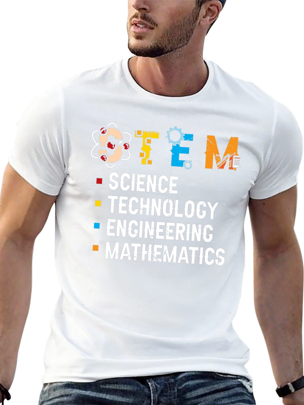 STEM Science Technology Engineering Mathematics T-Shirt