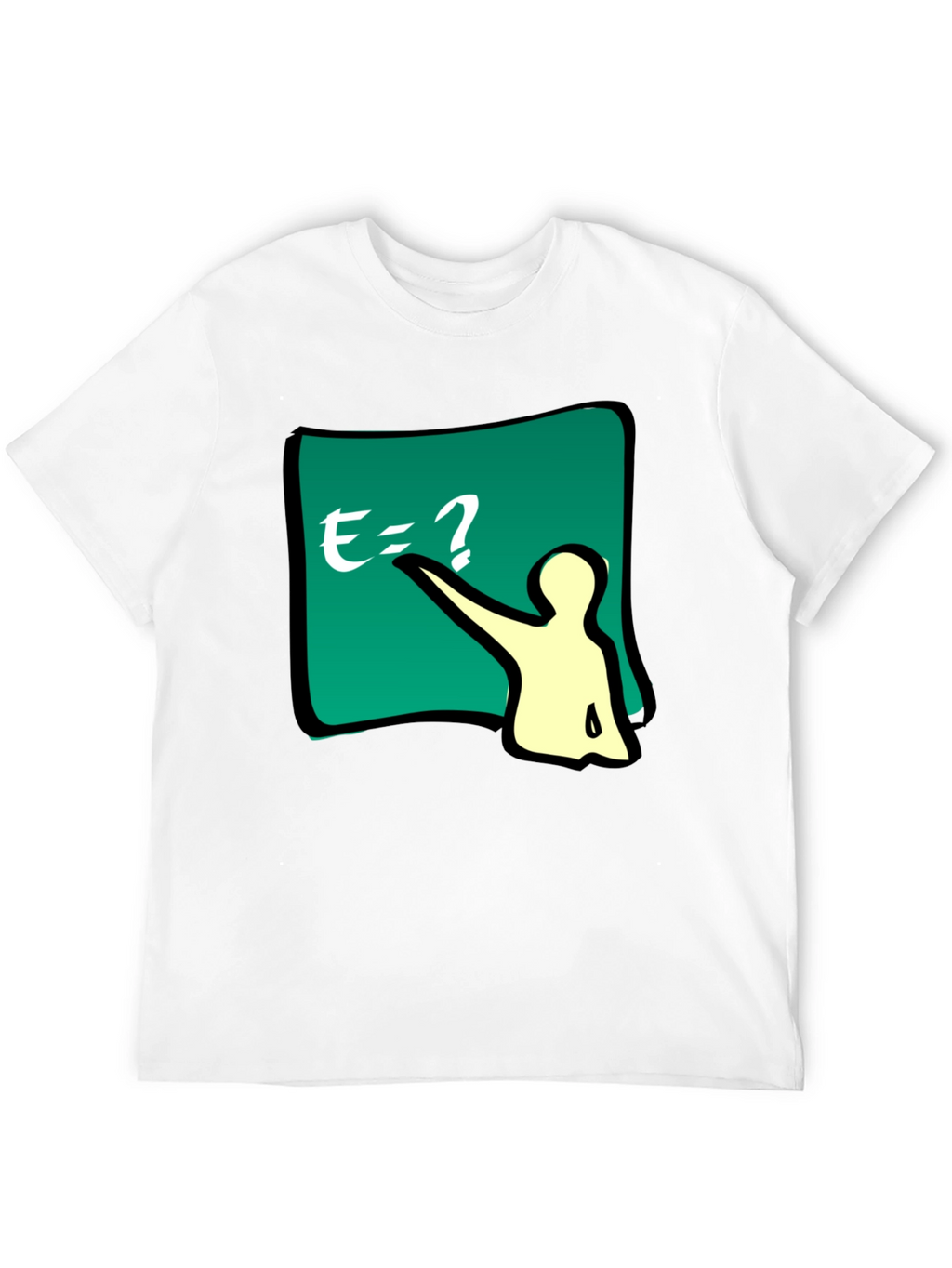 Math Teacher Graphic Tee - Black