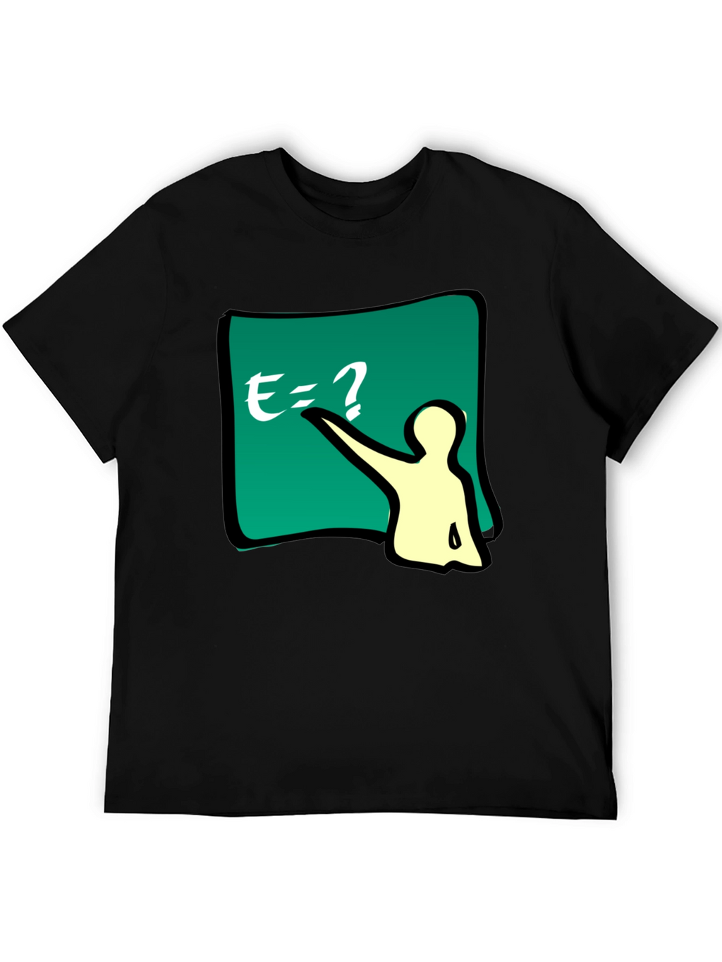Math Teacher Graphic Tee - Black