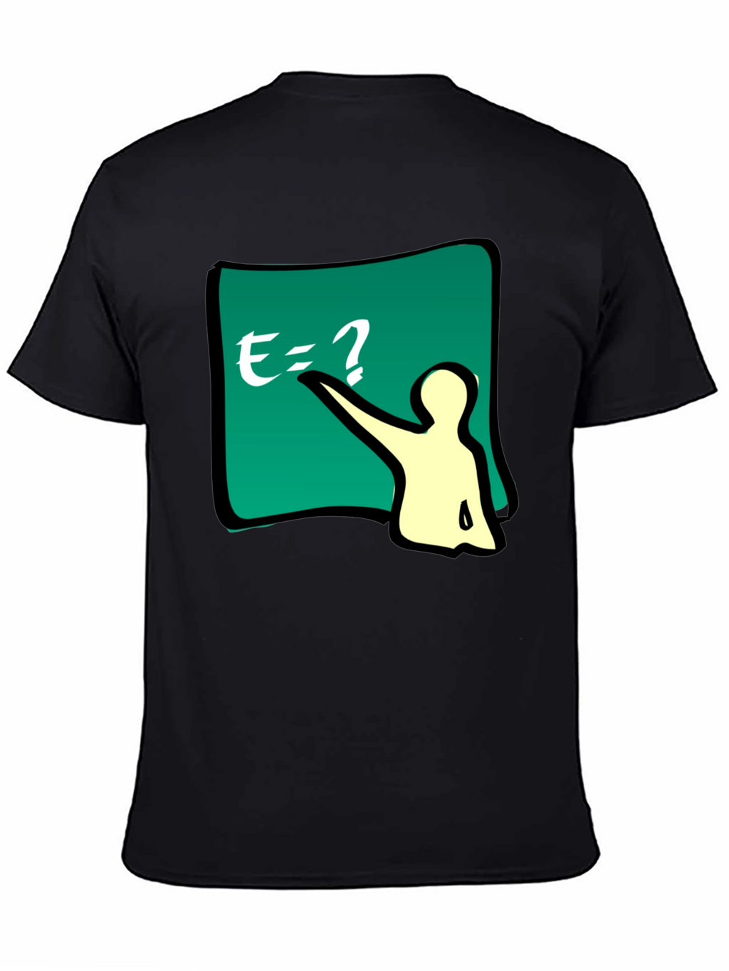Math Teacher Graphic Tee - Black