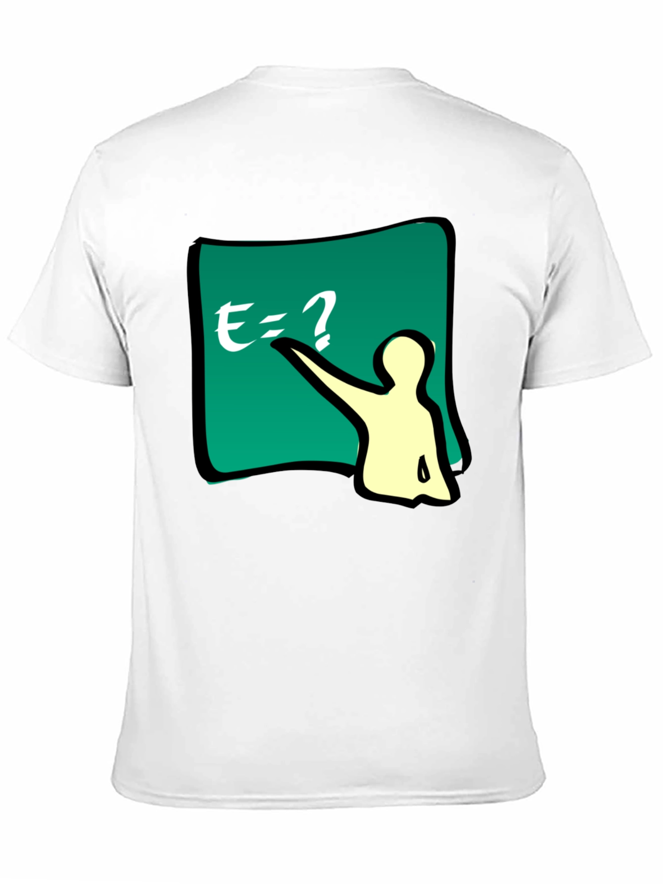 Math Teacher Graphic Tee - Black