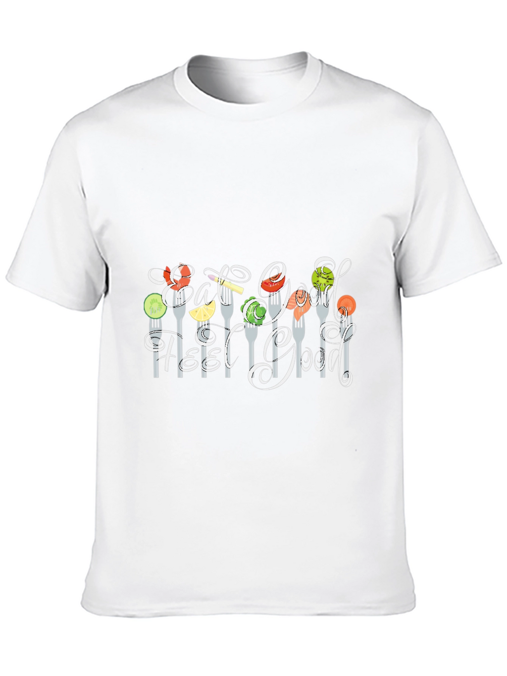 Eat Good Feel Good T-Shirt Black