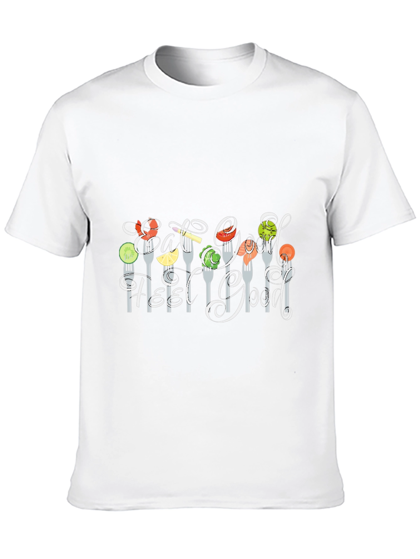 Eat Good Feel Good T-Shirt Black