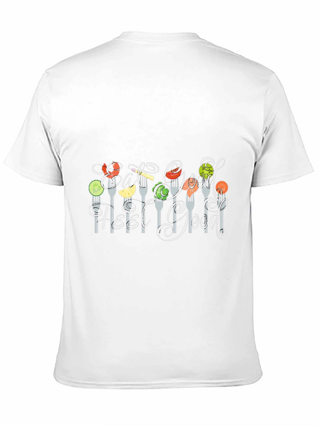 Eat Good Feel Good T-Shirt Black