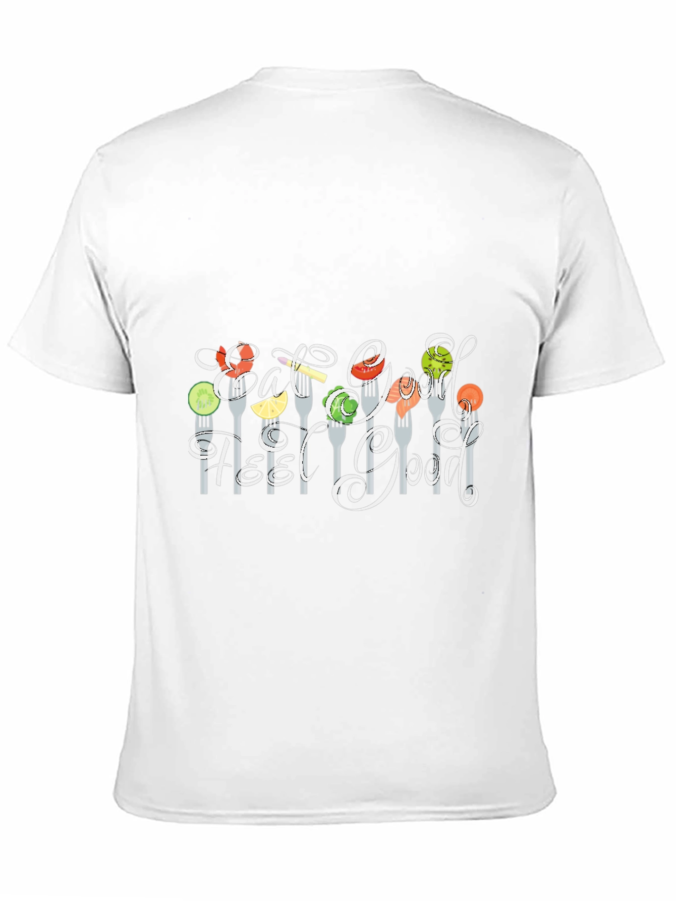 Eat Good Feel Good T-Shirt Black
