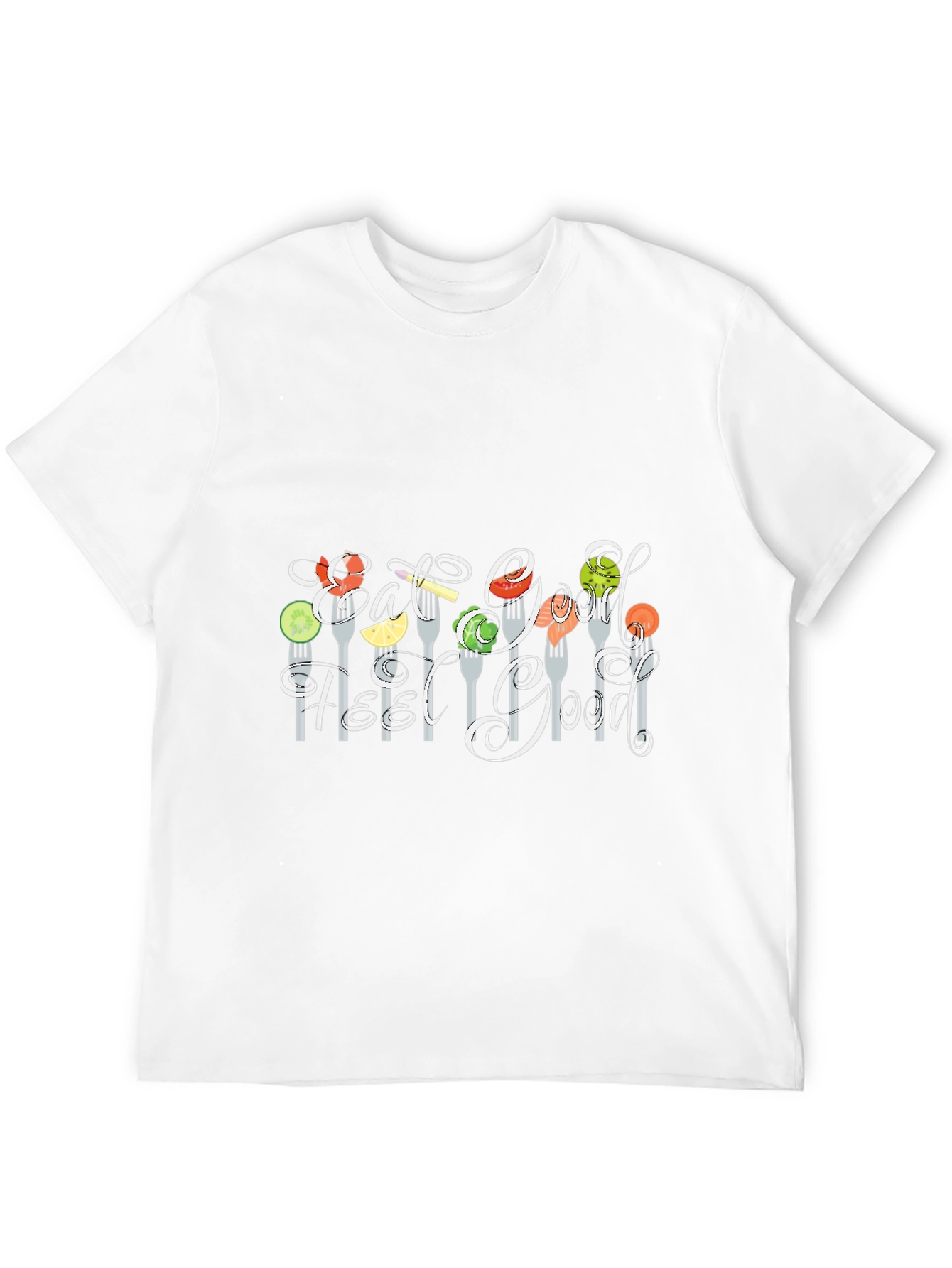 Eat Good Feel Good T-Shirt Black