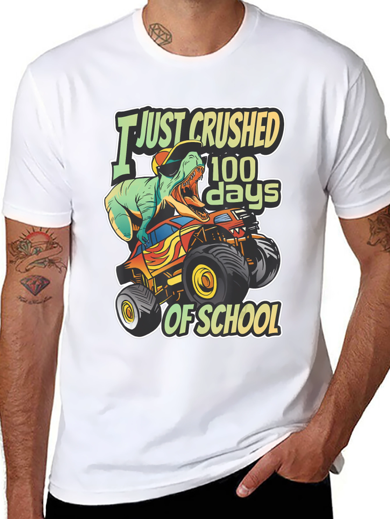 I Just Crushed 100 Days of School T-Shirt