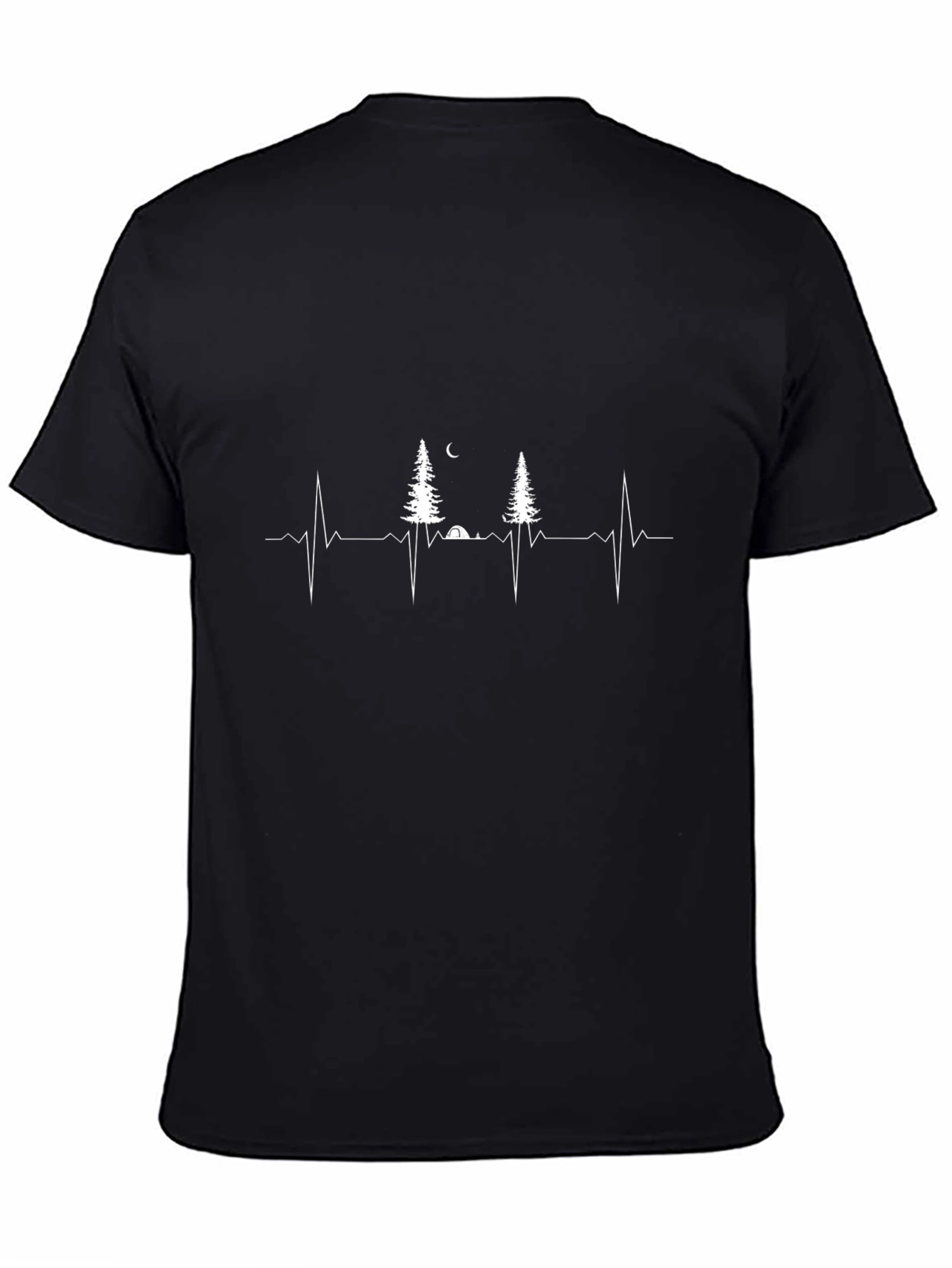Nature Lover T-Shirt - Camping Heartbeat