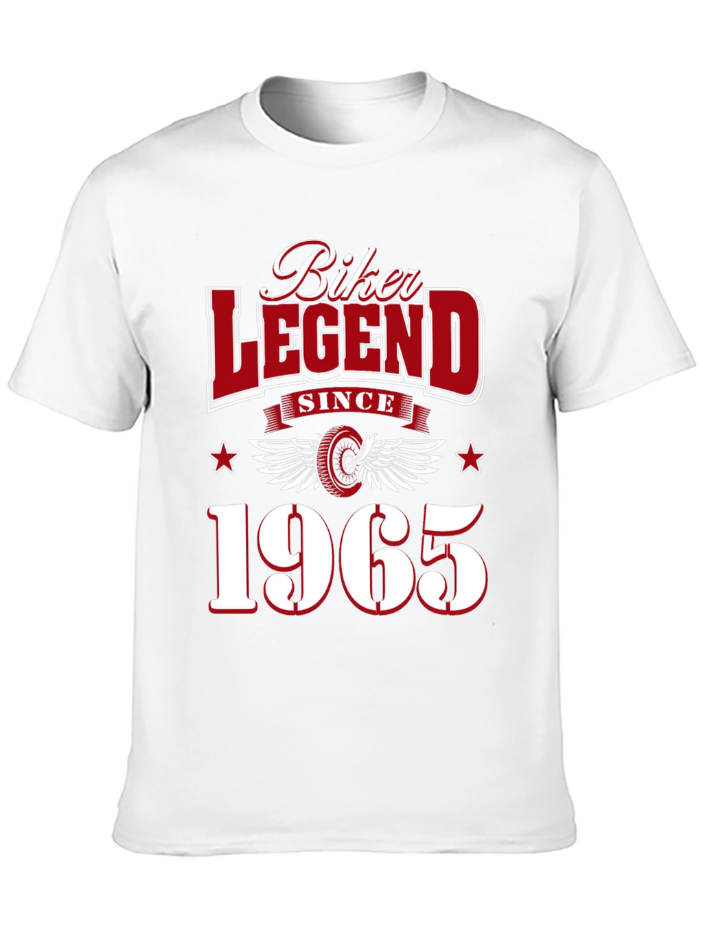 Biker Legend Since 1965 Graphic T-Shirt