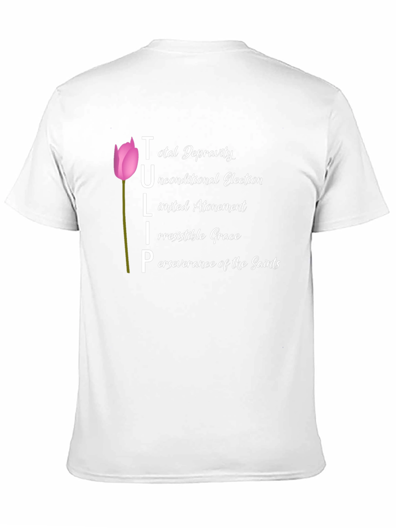 TULIP Theology Black T-Shirt