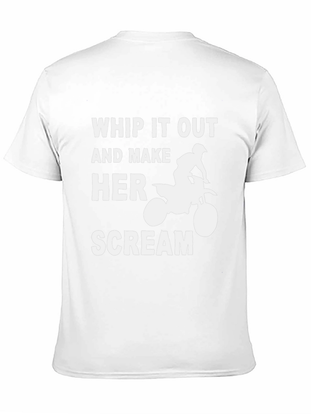 Whip It Out Dirt Bike Graphic T-Shirt