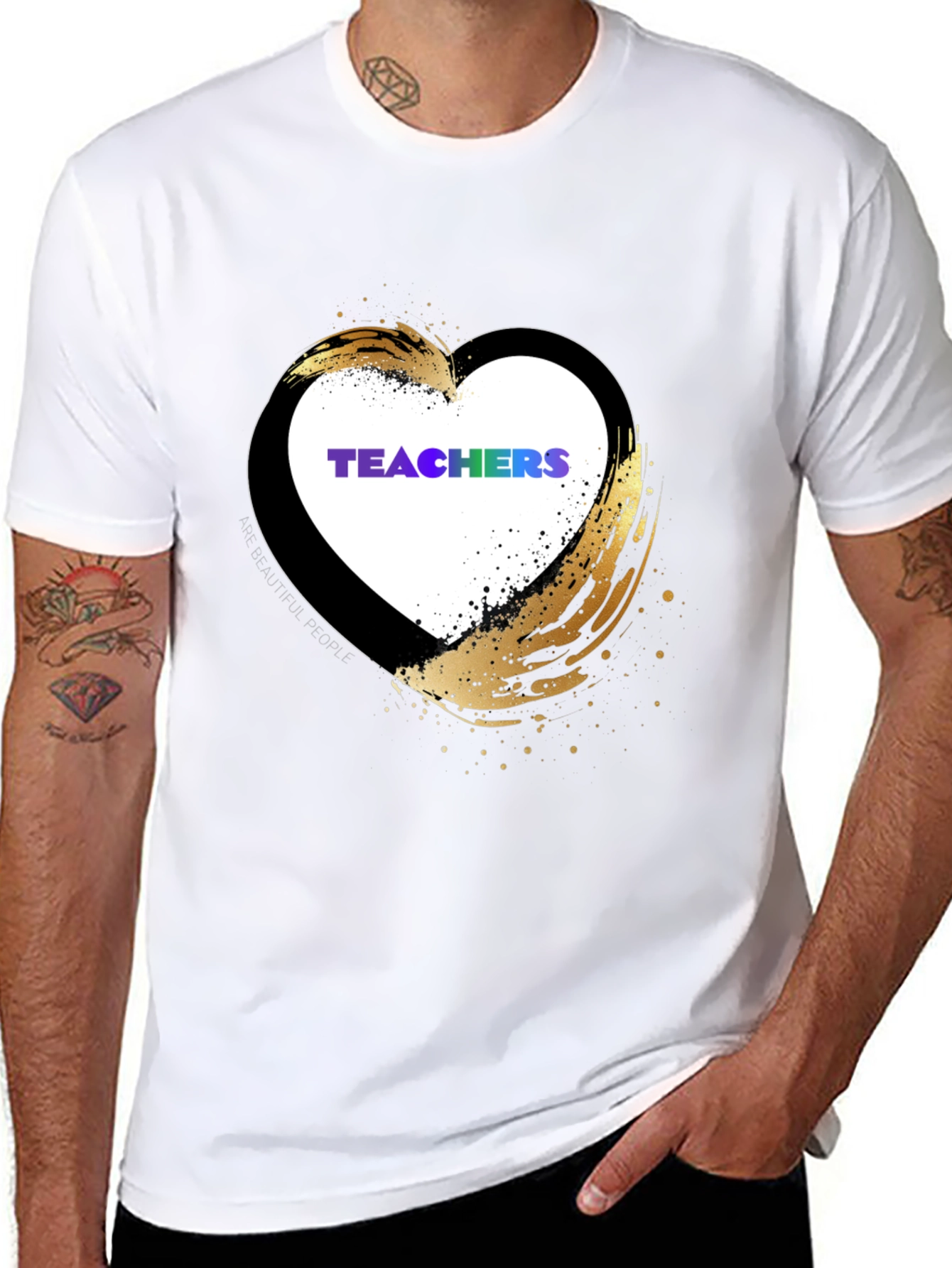 Heart Teachers T-Shirt