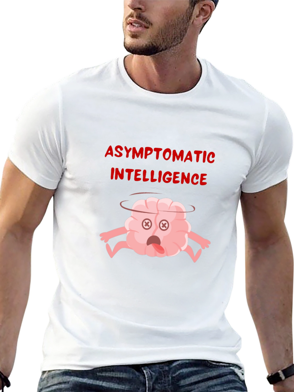 Asymptomatic Intelligence Graphic T-Shirt