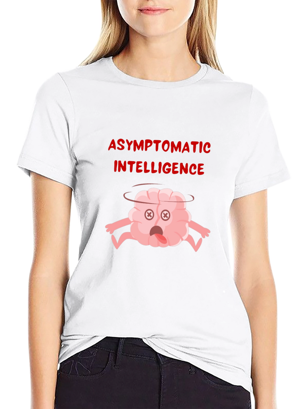 Asymptomatic Intelligence Graphic T-Shirt