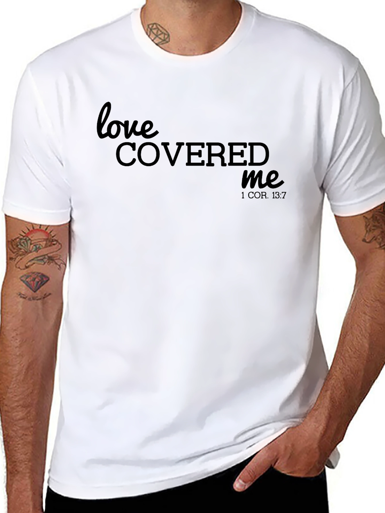 Love Covered Me Graphic Tee