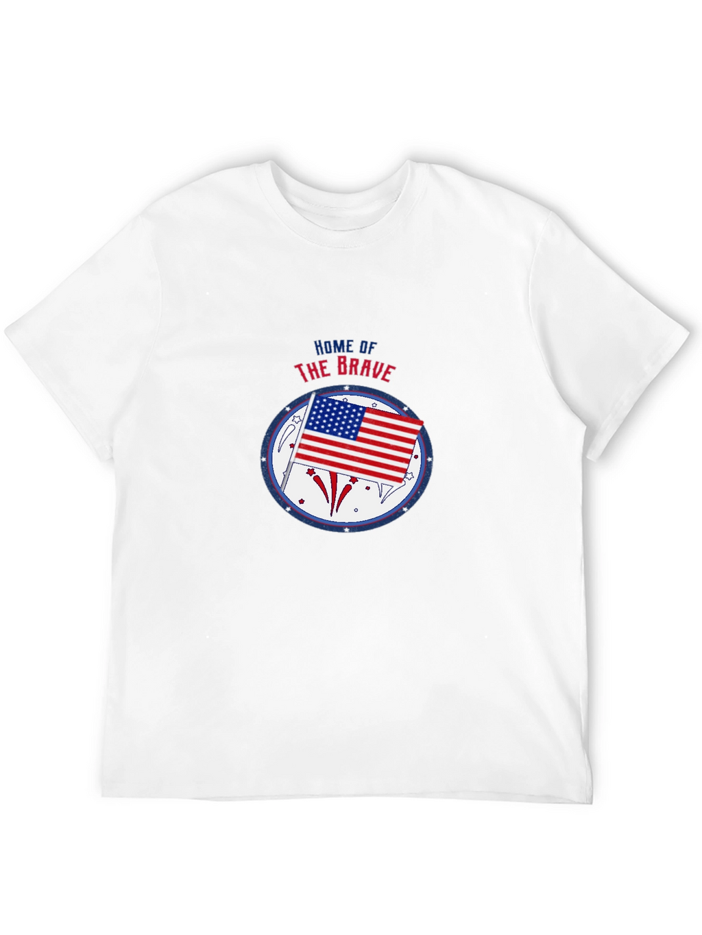 Home of the Brave Patriotic T-Shirt