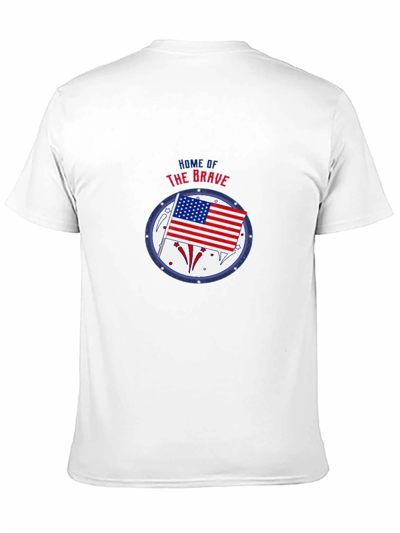 Home of the Brave Patriotic T-Shirt