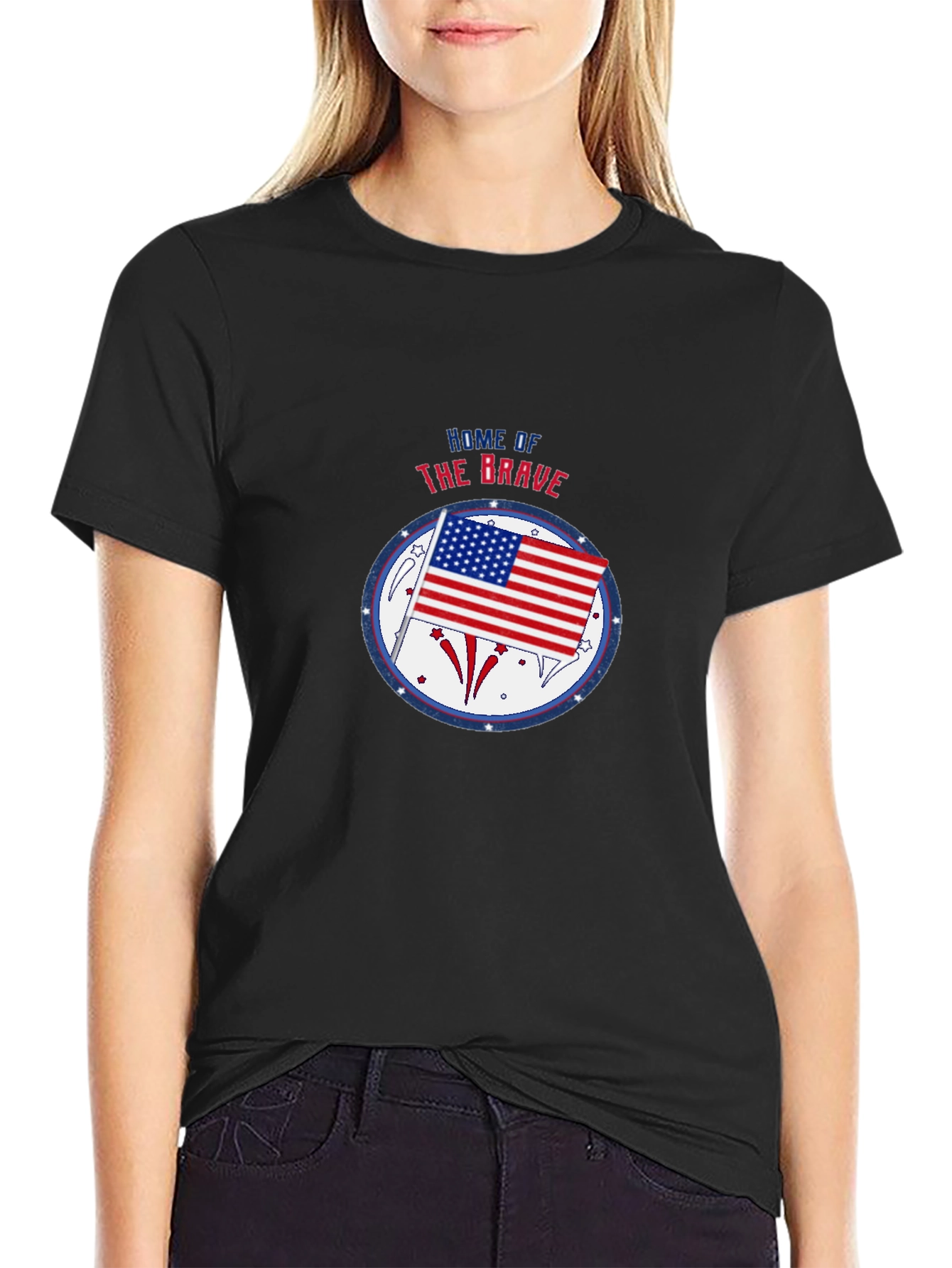 Home of the Brave Patriotic T-Shirt