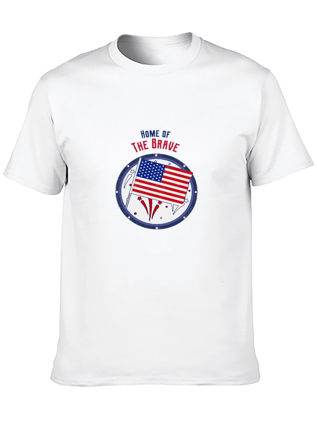 Home of the Brave Patriotic T-Shirt