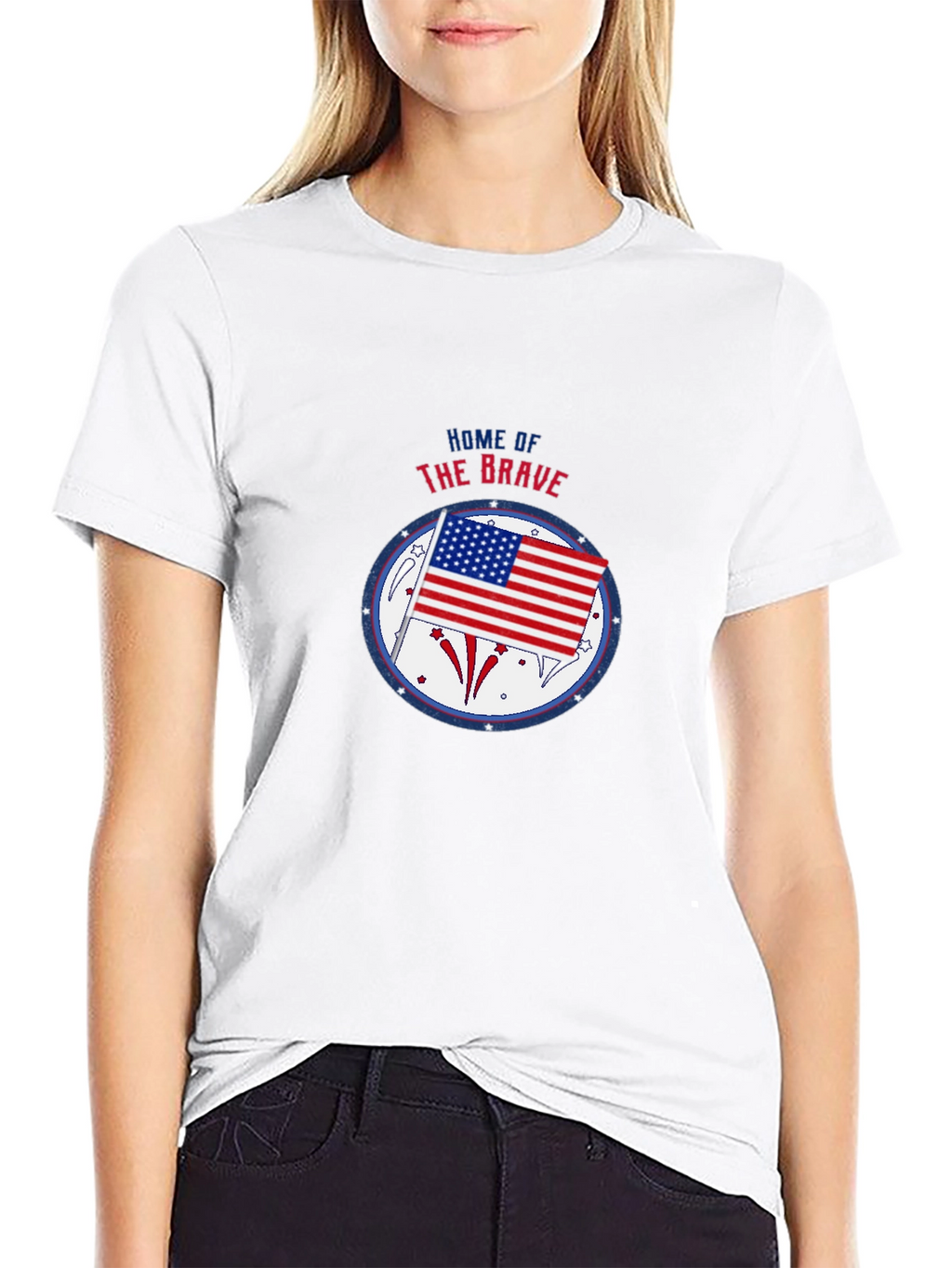 Home of the Brave Patriotic T-Shirt