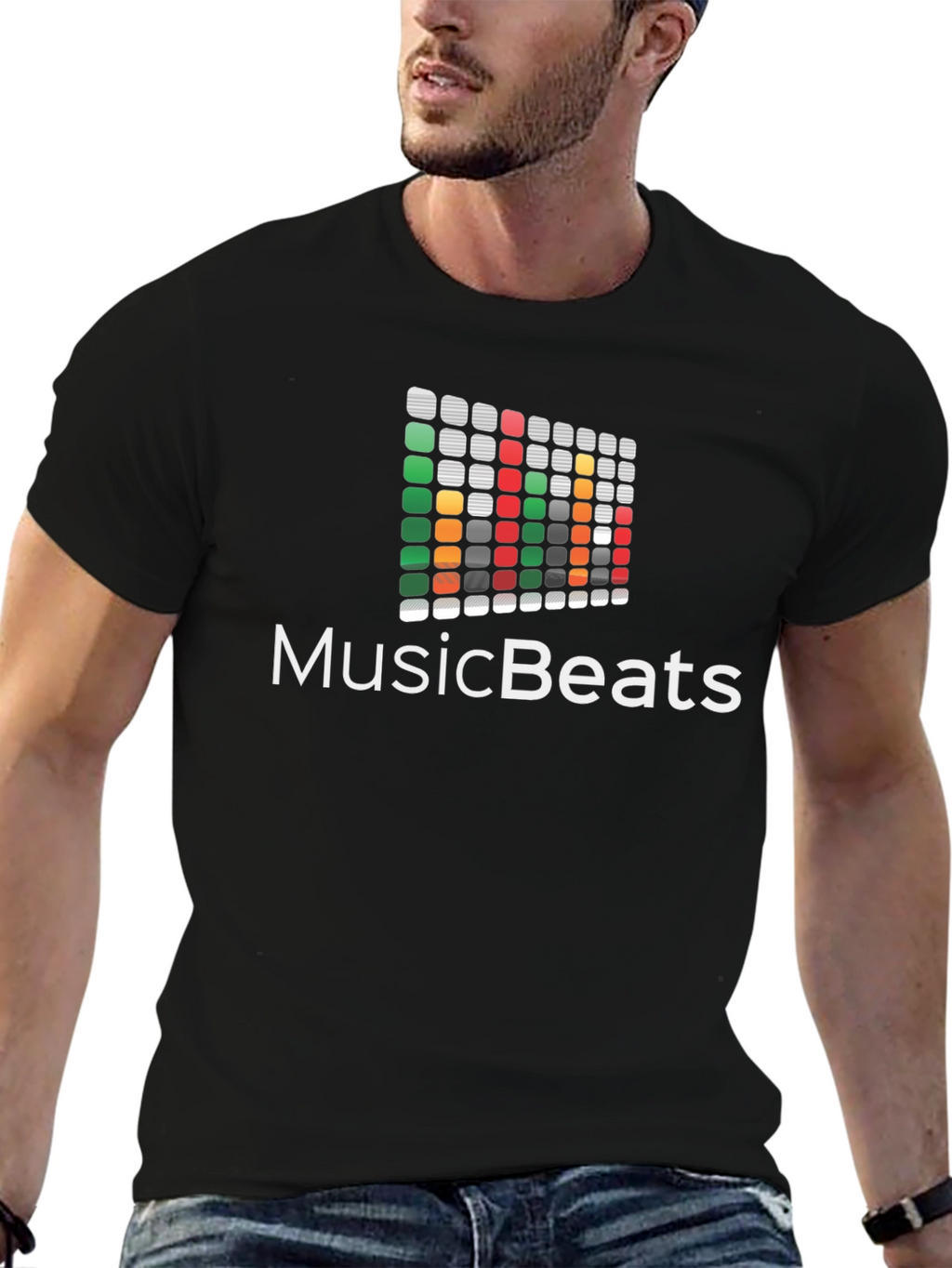 MusicBeats Graphic Tee - Soft Cotton Blend