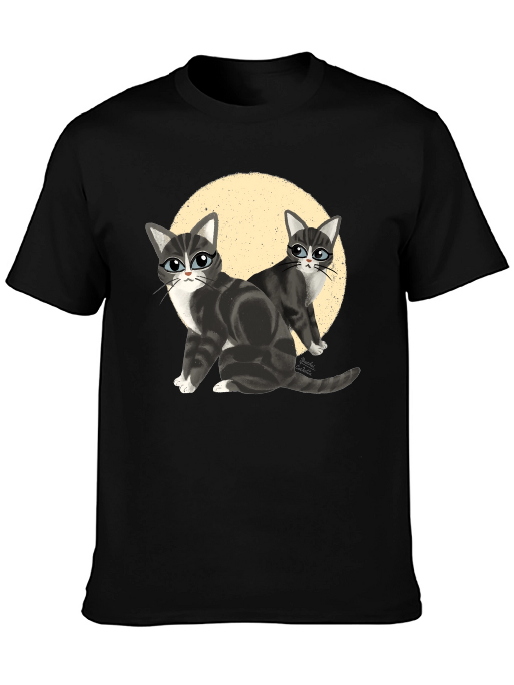 Cool Cats T-Shirt - Black Cat Lover Tee