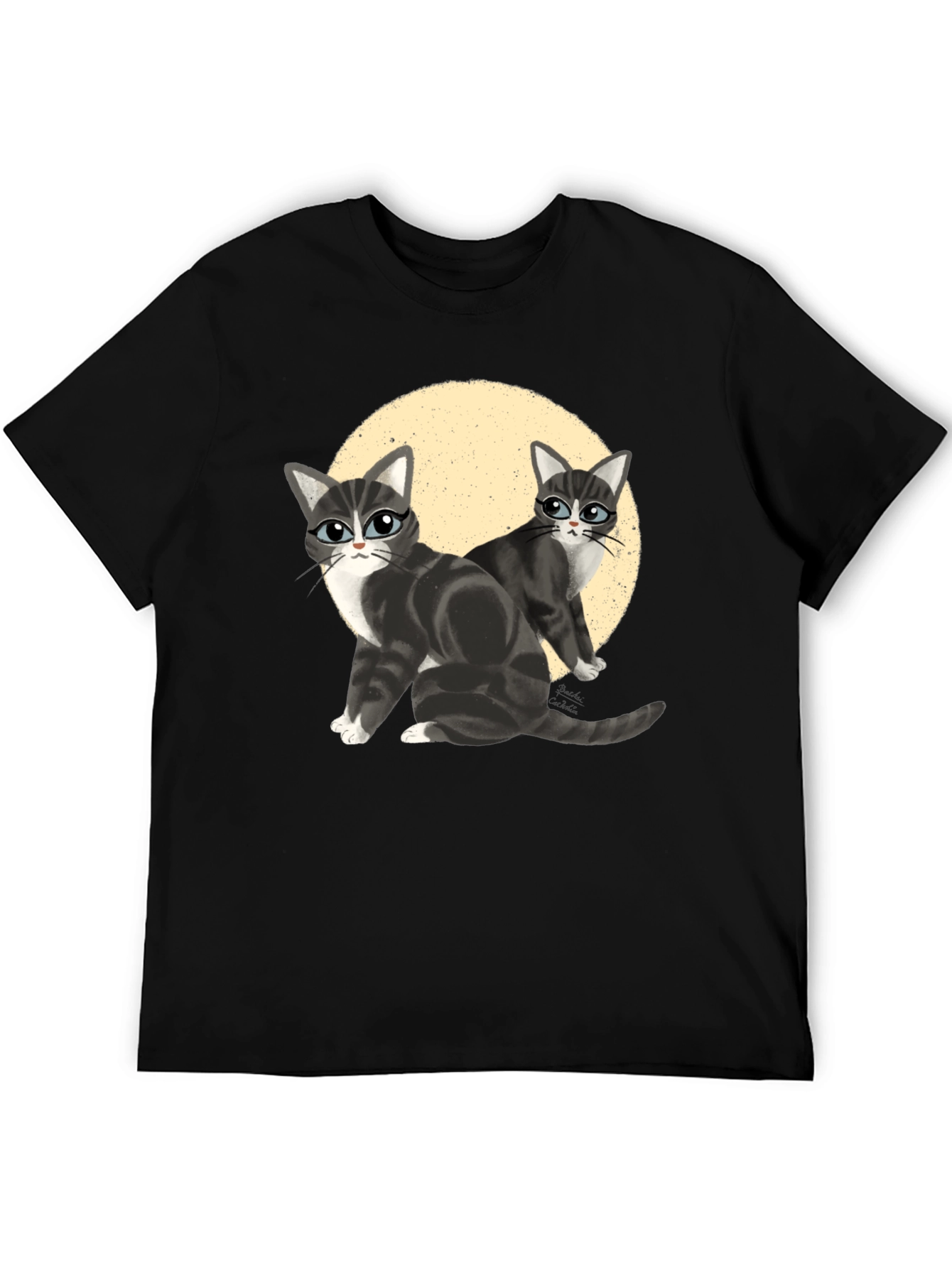 Cool Cats T-Shirt - Black Cat Lover Tee